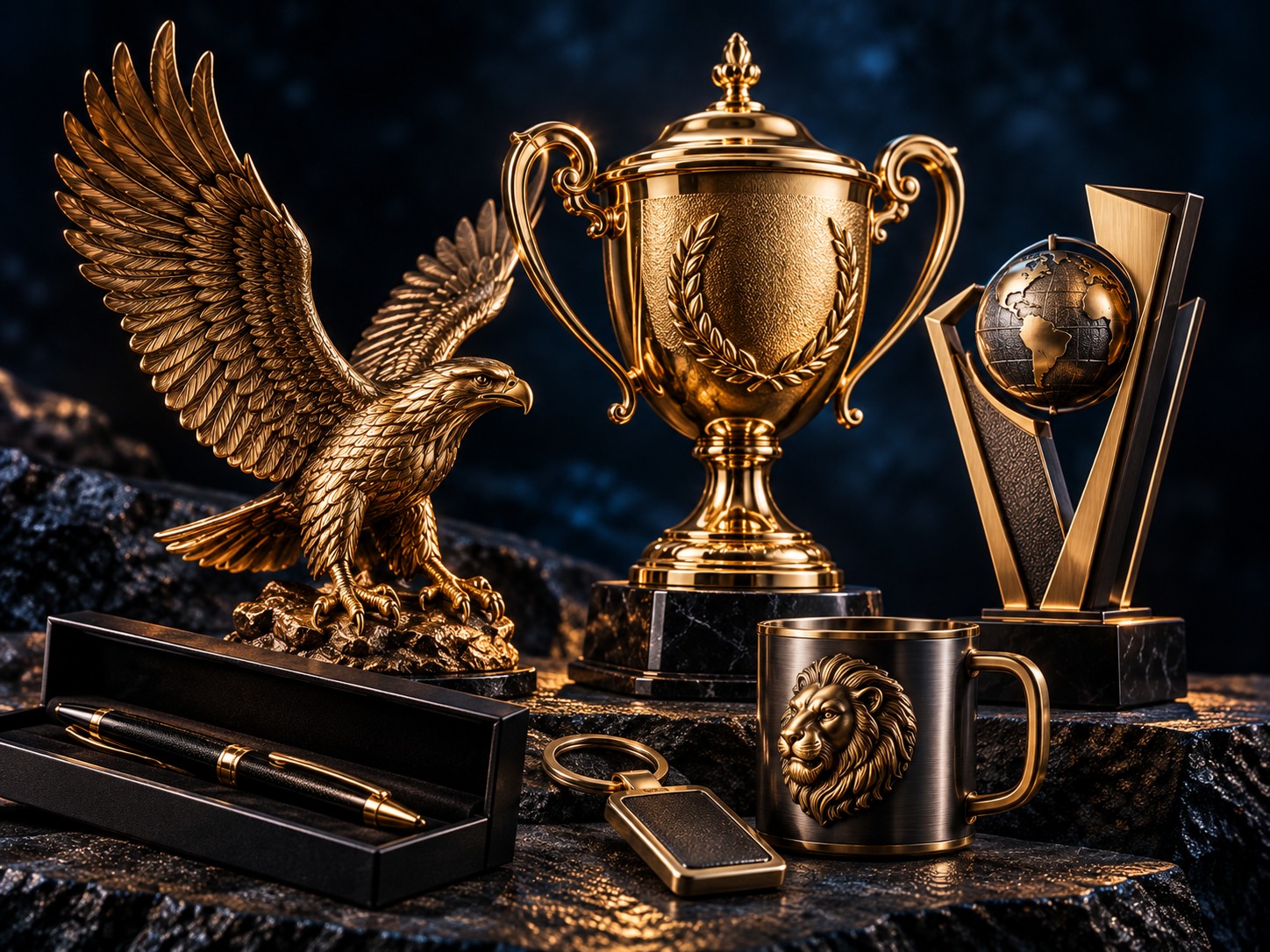 Troféus, estatuetas e brindes corporativos